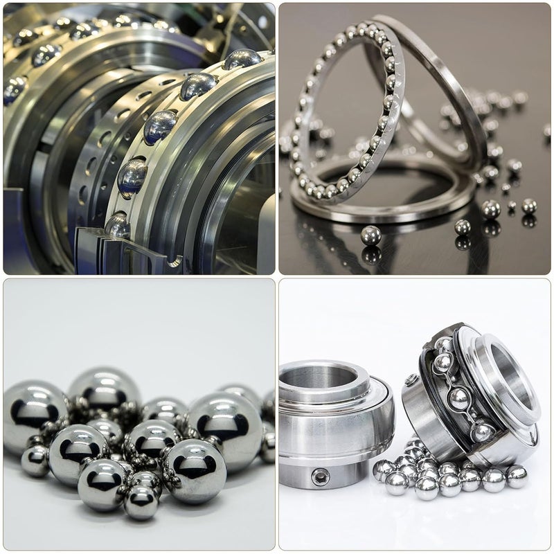 uxcell 500 Pcs 3 mm Bearing Balls 304 Stainless Steel Ball G100 Precision Balls - Image 5